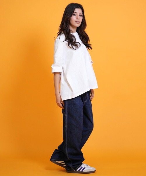 ANTIBAL(アンティバル)の「ANTIBAL/アンティバル 半袖 Tシャツ ミッキーマウス バックプリント 262AN2ST698(Tシャツ/カットソー・レディース・ホワイト/ピンク/ブラック・FREE)」の9枚目の写真