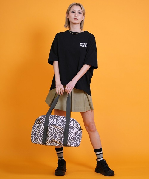 ANTIBAL(アンティバル)の「ANTIBAL/アンティバル 半袖 Tシャツ ミッキーマウス バックプリント 262AN2ST698(Tシャツ/カットソー・レディース・ホワイト/ピンク/ブラック・FREE)」の12枚目の写真