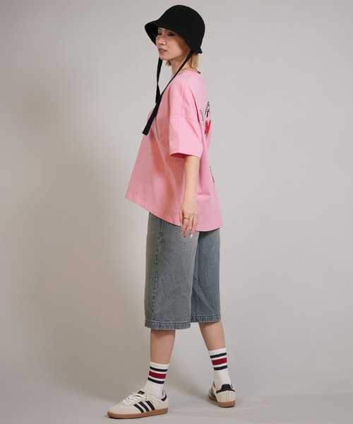 ANTIBAL(アンティバル)の「ANTIBAL/アンティバル 半袖 Tシャツ ミッキーマウス バックプリント 262AN2ST698(Tシャツ/カットソー・レディース・ホワイト/ピンク/ブラック・FREE)」の21枚目の写真