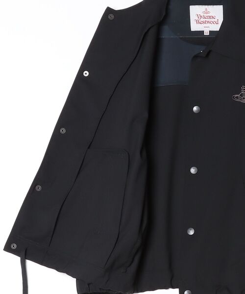 Vivienne Westwood MAN（ヴィヴィアンウエストウッドマン）の「ウールサテンコーチジャケット（その他アウター・メンズ・ブラック・M/S）」の3枚目の写真