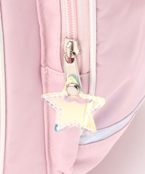 mezzo piano(メゾピアノ)の「キラキラリュック容量約18L(バックパック/リュック・キッズ・サックスブルー/ライトピンク・F)」の13枚目の写真