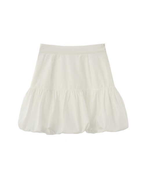 idem(イデム)の「peplum balloon mini skirt / ペプラムバルーンスカート(スカート・レディース・その他/ホワイト・FREE)」の12枚目の写真