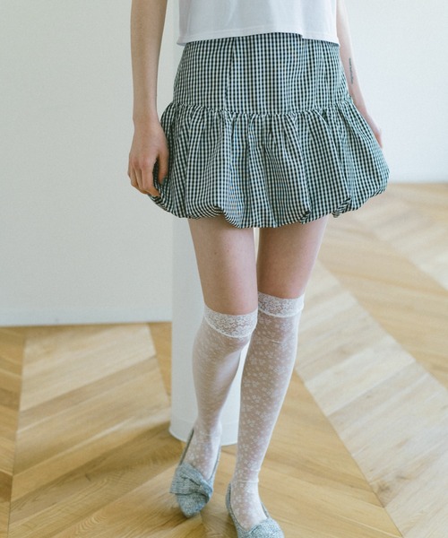 idem(イデム)の「peplum balloon mini skirt / ペプラムバルーンスカート(スカート・レディース・その他/ホワイト・FREE)」の14枚目の写真