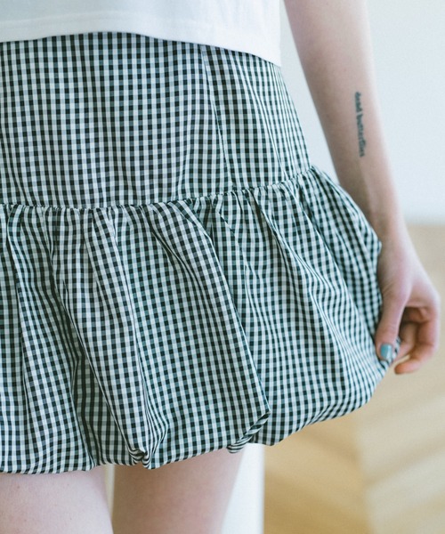 idem(イデム)の「peplum balloon mini skirt / ペプラムバルーンスカート(スカート・レディース・その他/ホワイト・FREE)」の18枚目の写真