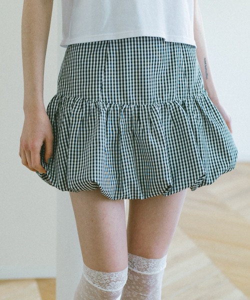 idem(イデム)の「peplum balloon mini skirt / ペプラムバルーンスカート(スカート・レディース・その他/ホワイト・FREE)」の17枚目の写真
