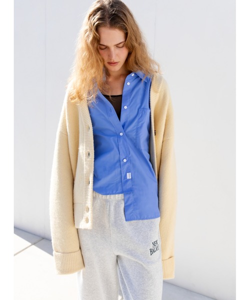 NEW BALANCE（ニューバランス）の「【New Balance for emmi】Track side フリースバレルパンツ（その他パンツ・レディース・ライトグレー・M/S）」の2枚目の写真