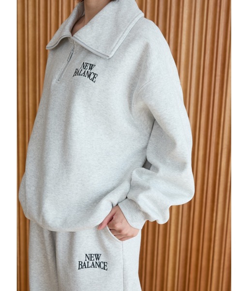 NEW BALANCE（ニューバランス）の「【New Balance for emmi】Track side フリースバレルパンツ（その他パンツ・レディース・ライトグレー・M/S）」の20枚目の写真