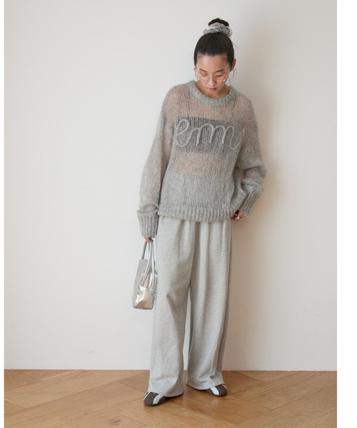 NEW BALANCE（ニューバランス）の「【New Balance for emmi】Track side フリースバレルパンツ（その他パンツ・レディース・ライトグレー・M/S）」の22枚目の写真