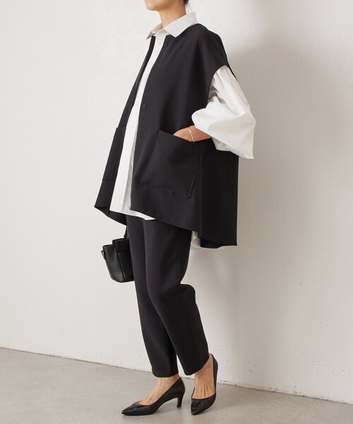 LIVETART（リヴェタート）の「《LIVETART》袖ボリュームシャツ（シャツ/ブラウス・レディース・ブルー/ホワイト・FREE）」の6枚目の写真