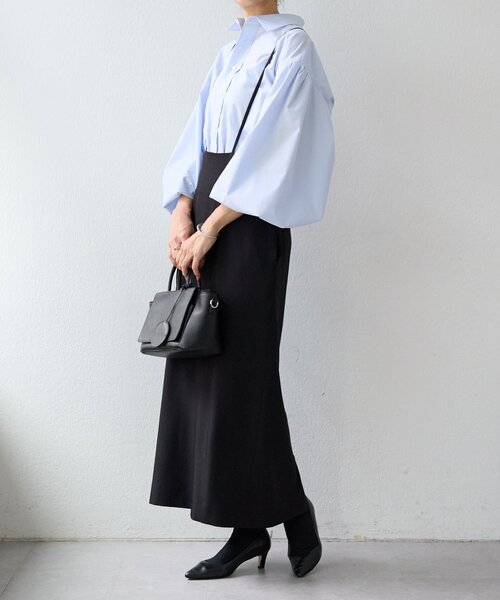 LIVETART（リヴェタート）の「《LIVETART》袖ボリュームシャツ（シャツ/ブラウス・レディース・ブルー/ホワイト・FREE）」の22枚目の写真