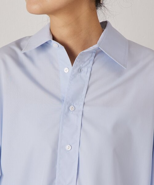 LIVETART（リヴェタート）の「《LIVETART》袖ボリュームシャツ（シャツ/ブラウス・レディース・ブルー/ホワイト・FREE）」の13枚目の写真