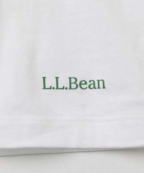L.L.Bean(エルエルビーン)の「L.L.Bean/エル エル ビーン 【EXCLUSIVE】2P クルーネック ロングスリーブ Teeセット(ホワイト/ブラック)/ユニセックス対応(Tシャツ/カットソー・メンズ・マルチ・SMALL/X-SMALL/X-LARGE/LARGE/MEDIUM)」の4枚目の写真