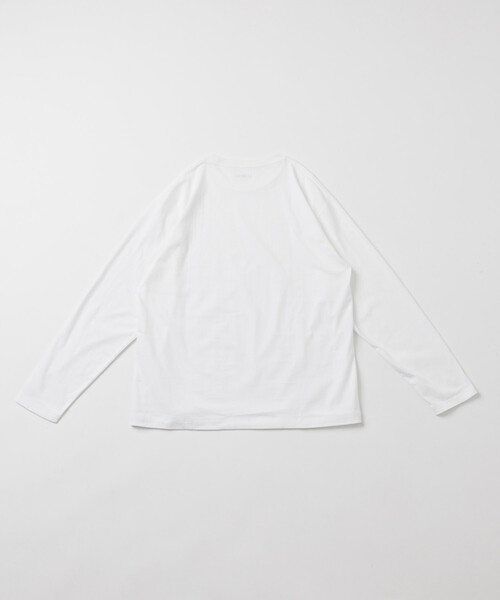 L.L.Bean(エルエルビーン)の「L.L.Bean/エル エル ビーン 【EXCLUSIVE】2P クルーネック ロングスリーブ Teeセット(ホワイト/ブラック)/ユニセックス対応(Tシャツ/カットソー・メンズ・マルチ・SMALL/X-SMALL/X-LARGE/LARGE/MEDIUM)」の6枚目の写真