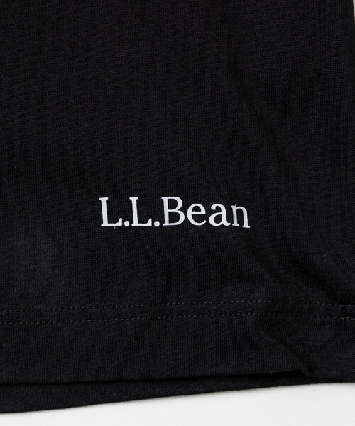 L.L.Bean(エルエルビーン)の「L.L.Bean/エル エル ビーン 【EXCLUSIVE】2P クルーネック ロングスリーブ Teeセット(ホワイト/ブラック)/ユニセックス対応(Tシャツ/カットソー・メンズ・マルチ・SMALL/X-SMALL/X-LARGE/LARGE/MEDIUM)」の10枚目の写真