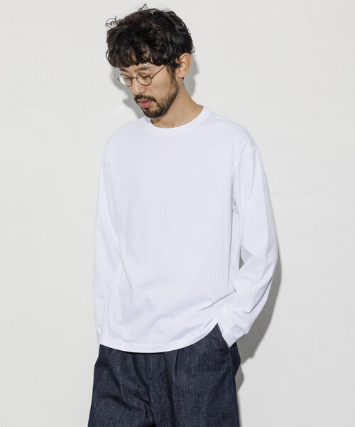 L.L.Bean(エルエルビーン)の「L.L.Bean/エル エル ビーン 【EXCLUSIVE】2P クルーネック ロングスリーブ Teeセット(ホワイト/ブラック)/ユニセックス対応(Tシャツ/カットソー・メンズ・マルチ・SMALL/X-SMALL/X-LARGE/LARGE/MEDIUM)」の20枚目の写真