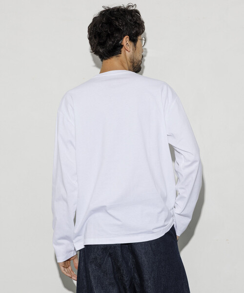 L.L.Bean(エルエルビーン)の「L.L.Bean/エル エル ビーン 【EXCLUSIVE】2P クルーネック ロングスリーブ Teeセット(ホワイト/ブラック)/ユニセックス対応(Tシャツ/カットソー・メンズ・マルチ・SMALL/X-SMALL/X-LARGE/LARGE/MEDIUM)」の22枚目の写真