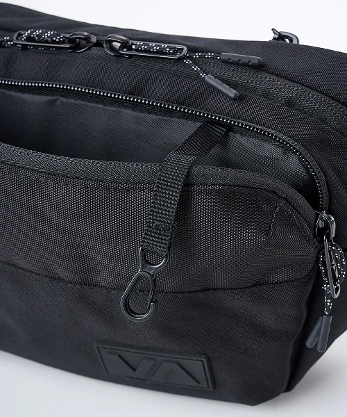 RVCA(ルーカ)の「【RVCA/ルーカ】 レディースショルダーバッグ/ルーカ ロゴワンポイント ナイロン ボディバッグ・ウエストポーチ(ボディバッグ/ウエストポーチ・レディース・ブラック・FREE)」の6枚目の写真