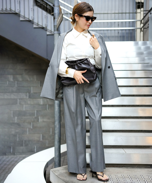 CELERI（セルリ）の「CELERI パフスリーブ シャツ（シャツ/ブラウス・レディース・ホワイト・FREE）」の2枚目の写真