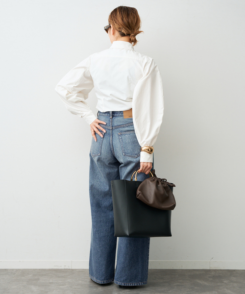 CELERI（セルリ）の「CELERI パフスリーブ シャツ（シャツ/ブラウス・レディース・ホワイト・FREE）」の9枚目の写真