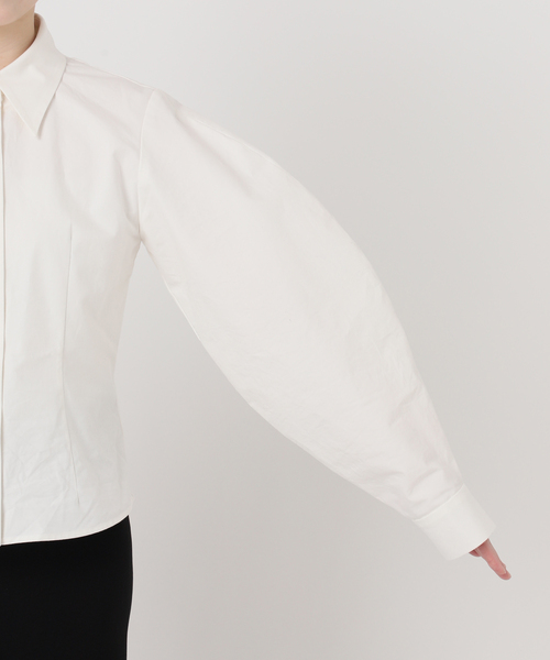 CELERI（セルリ）の「CELERI パフスリーブ シャツ（シャツ/ブラウス・レディース・ホワイト・FREE）」の18枚目の写真