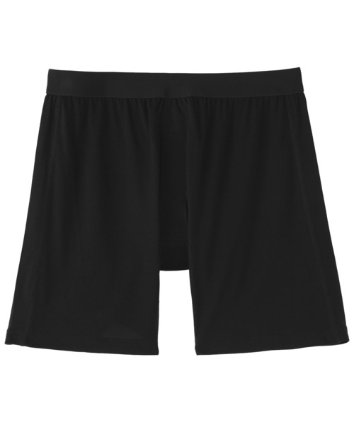 無印良品（ムジルシリョウヒン）の「紳士　なめらか　前開きニットトランクス（トランクス・メンズ・チャコールグレー/ブラック/スモーキーグリーン系/ネイビー・L/M/S）」の2枚目の写真