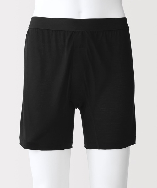 無印良品（ムジルシリョウヒン）の「紳士　なめらか　前開きニットトランクス（トランクス・メンズ・チャコールグレー/ブラック/スモーキーグリーン系/ネイビー・L/M/S）」の16枚目の写真