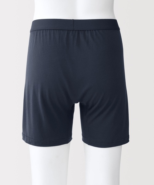 無印良品（ムジルシリョウヒン）の「紳士　なめらか　前開きニットトランクス（トランクス・メンズ・チャコールグレー/ブラック/スモーキーグリーン系/ネイビー・L/M/S）」の8枚目の写真