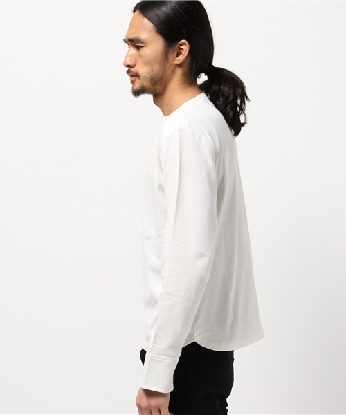 URBAN RESEARCH DOORS MENS（アーバンリサーチ ドアーズ メンズ）の「FORK＆SPOON マリンボートネック（Tシャツ/カットソー・メンズ・ネイビー/グレー/ブラック/ホワイト・4/5）」の5枚目の写真