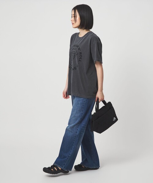 THE NORTH FACE(ザノースフェイス)の「<THE NORTH FACE>ジオフェイスボックストート バッグ(トートバッグ・レディース・オフホワイト/ブラック・FREE)」の6枚目の写真