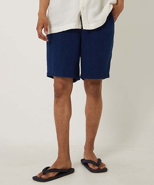 BLUE BLUE JAPAN(ブルーブルージャパン)の「カセゾメサシコショーツ(その他パンツ・メンズ・インディゴブルー・S/XL)」の2枚目の写真