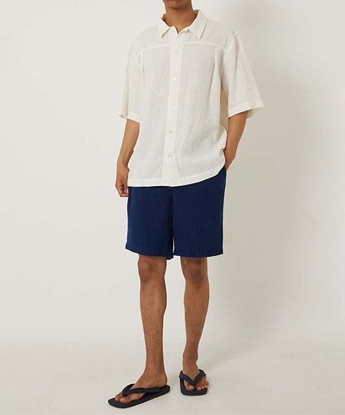 BLUE BLUE JAPAN(ブルーブルージャパン)の「カセゾメサシコショーツ(その他パンツ・メンズ・インディゴブルー・S/XL)」の8枚目の写真