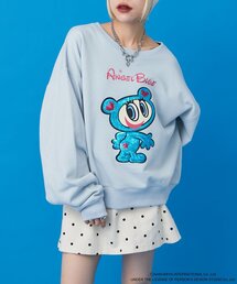 w closet | 【ANGEL BLUE】ナカムラくんスパンコールスウェット(Tシャツ/カットソー)