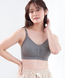 mabbly（メイブリー）の「【授乳ブラ】ストラップオープンノンワイヤーブラ（ブラジャー）」