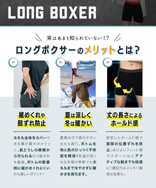 Calvin Klein(カルバン・クライン)の「Calvin Klein カルバンクライン 【3枚セット】ICON COTTON STRETCH メンズ ロング ボクサーパンツ(ボクサーパンツ・メンズ・ブラック系2/ブラック系3/ブラック/マルチ・MEDIUM/SMALL/X-LARGE/LARGE)」の5枚目の写真