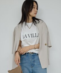 GALLARDAGALANTE | ロゴTシャツ【La villa 】(Tシャツ/カットソー)