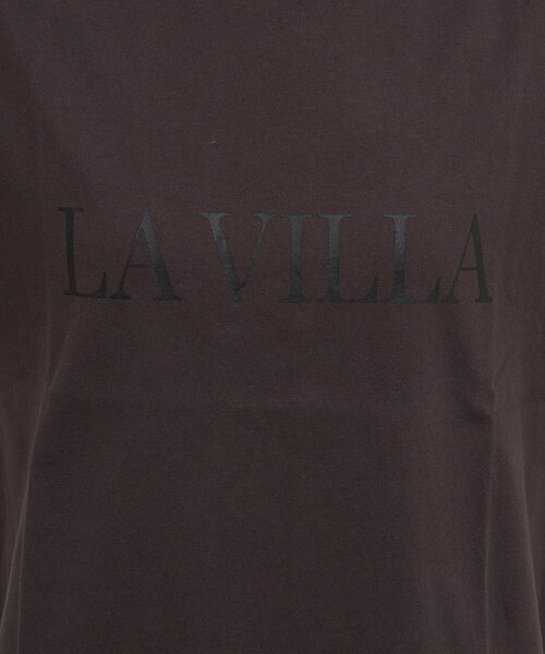 GALLARDAGALANTE（ガリャルダガランテ）の「ロゴTシャツ【La villa 】（Tシャツ/カットソー・レディース・ホワイト/チャコールグレー・FREE）」の19枚目の写真