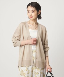 green label relaxing（グリーンレーベルリラクシング）の「シャーリー Vネック ニット カーディガン ウォッシャブル（カーディガン/ボレロ）」