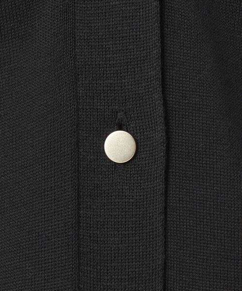 green label relaxing（グリーンレーベルリラクシング）の「シャーリー Vネック ニット カーディガン ウォッシャブル（カーディガン/ボレロ・レディース・ブラック/ライム/ベージュ・FREE）」の11枚目の写真