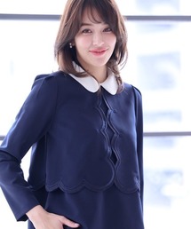 Chesty（チェスティー）の「スカラップトップス（シャツ/ブラウス）」