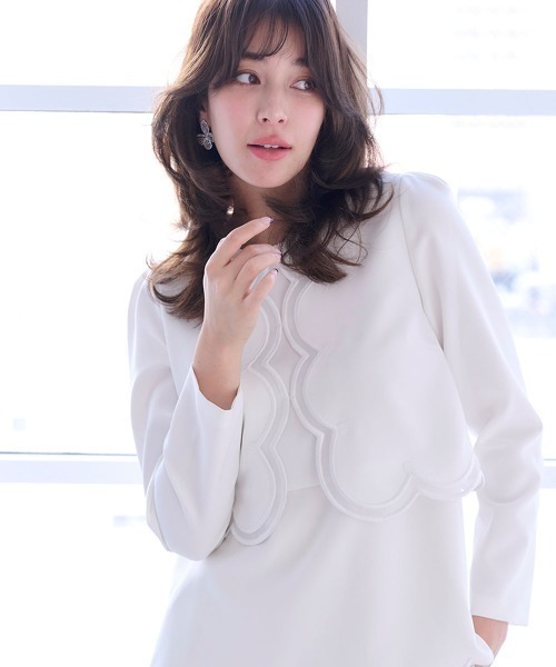 スカラップトップス（シャツ/ブラウス）｜Chesty（チェスティー）の