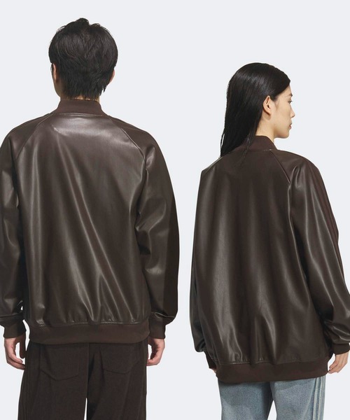 adidas(アディダス)の「SSTプレザージャケット / アディダスオリジナルス adidas Originals(ジャージ・メンズ・ブラウン・4XL/3XL/XX-LARGE/X-SMALL/X-LARGE/LARGE/MEDIUM/SMALL)」の5枚目の写真