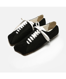 THEN（ゼン）の「ロンドンスニーカー / スエードブラック（スニーカー）」