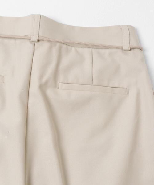 SENSE OF PLACE by URBAN RESEARCH(センスオブプレイスバイアーバンリサーチ)の「コードベルトスラックス(スラックス・レディース・チャコールグレー/カーキ/ベージュ・MEDIUM/SMALL)」の12枚目の写真