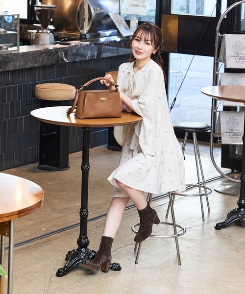 ちばゆかさんコラボ】3WAYスクエアハンドバッグ（ショルダーバッグ