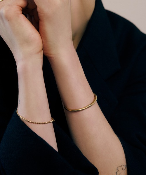 TEN.(テン)の「【新作】18KGP トレイルバングル(ブレスレット・レディース・ゴールド・FREE)」の5枚目の写真