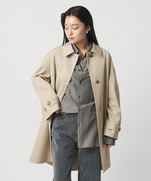 MARW UNITED ARROWS（マルゥ ユナイテッドアローズ）の「＜MARW UNITED ARROWS＞ステンカラー コート（ステンカラーコート・レディース・ナチュラル/ベージュ・38/36）」の7枚目の写真