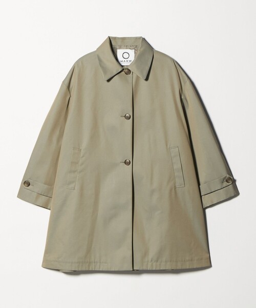 MARW UNITED ARROWS（マルゥ ユナイテッドアローズ）の「＜MARW UNITED ARROWS＞ステンカラー コート（ステンカラーコート・レディース・ナチュラル/ベージュ・38/36）」の17枚目の写真