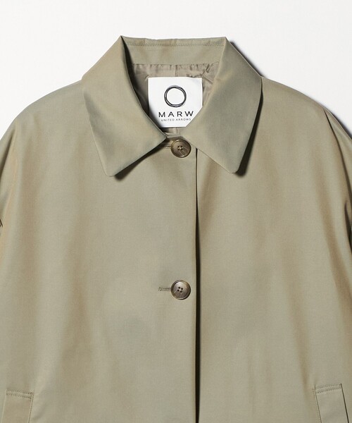MARW UNITED ARROWS（マルゥ ユナイテッドアローズ）の「＜MARW UNITED ARROWS＞ステンカラー コート（ステンカラーコート・レディース・ナチュラル/ベージュ・38/36）」の19枚目の写真