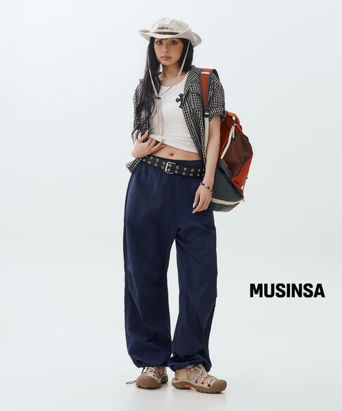LMCの「OG ESSENTIAL WIDE PANTS navy(その他パンツ・レディース・その他・SMALL/MEDIUM/LARGE)」の21枚目の写真