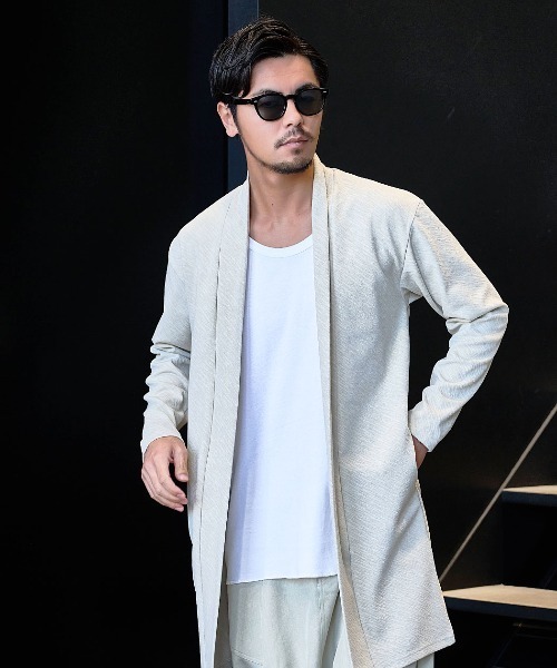 JEMORGAN(ジェーイーモーガン)の「『JEMORGAN LONG JOHNS/ジェーイーモーガンロングジョーンズ』フライスタンクトップ【+】(タンクトップ・メンズ・チャコール/ブラック/杢グレー/オフホワイト・L/XL/M)」の8枚目の写真